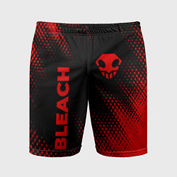 Шорты спортивные мужские Bleach - red gradient вертикально, цвет: 3D-принт