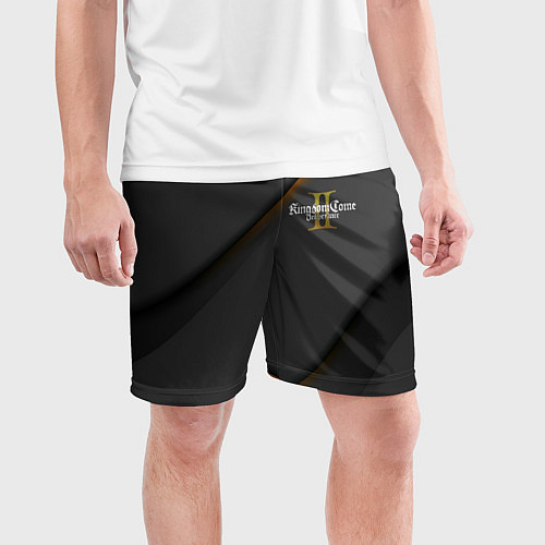 Мужские спортивные шорты Игра Kingdom Come: Deliverance 2 / 3D-принт – фото 3