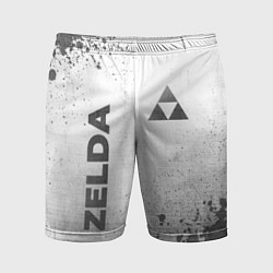Шорты спортивные мужские Zelda - white gradient вертикально, цвет: 3D-принт