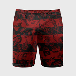 Шорты спортивные мужские Свитер Курта нирвана, цвет: 3D-принт