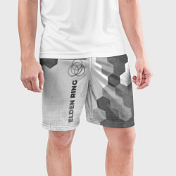 Шорты спортивные мужские Elden Ring - white gradient по-вертикали, цвет: 3D-принт — фото 2