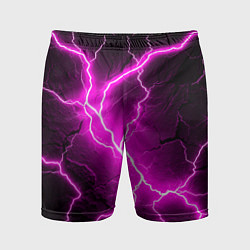 Шорты спортивные мужские The color is pink and black, цвет: 3D-принт