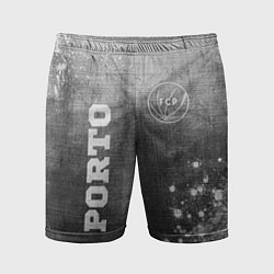 Мужские спортивные шорты Porto - grey gradient вертикально