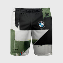 Мужские спортивные шорты BMW логотип
