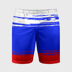 Мужские спортивные шорты Патриот - флаг