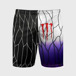 Мужские спортивные шорты Monster energy steel