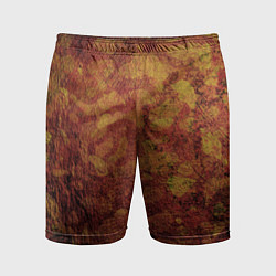 Мужские спортивные шорты Абстракция - desert camouflage