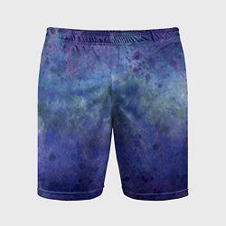 Мужские спортивные шорты Абстракция - blue tunnel