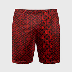 Мужские спортивные шорты Обережный славянский орнамент