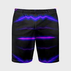 Мужские спортивные шорты Color multicoloured neon stripes