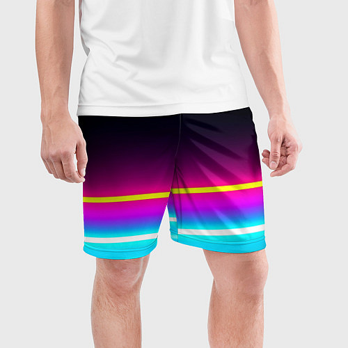 Мужские спортивные шорты Beach shorts / 3D-принт – фото 3