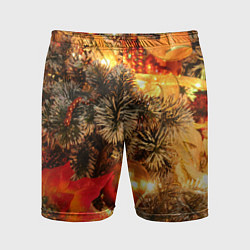 Мужские спортивные шорты Атмосфера Рождества