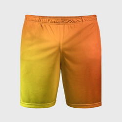 Мужские спортивные шорты Color orange red