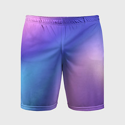 Шорты спортивные мужские Color multicolored gradient, цвет: 3D-принт