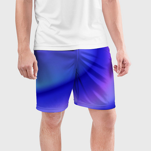 Мужские спортивные шорты The color is multicolored / 3D-принт – фото 3