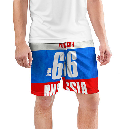 Мужские спортивные шорты Russia: from 66 / 3D-принт – фото 3
