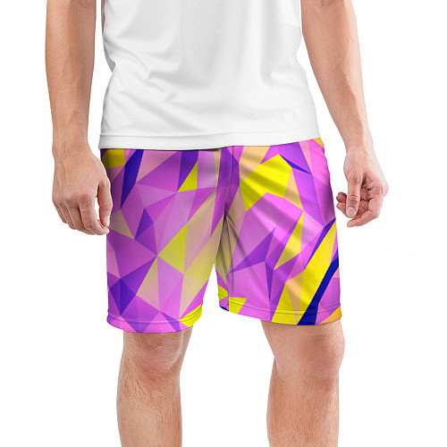 Мужские спортивные шорты Texture / 3D-принт – фото 3
