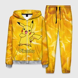 Костюм мужской Pikachu, цвет: 3D-меланж