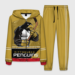Костюм мужской Pittsburgh Penguins, цвет: 3D-красный