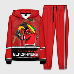 Костюм мужской Chicago Blackhawks, цвет: 3D-черный