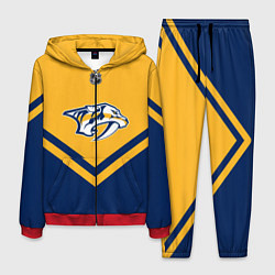 Костюм мужской NHL: Nashville Predators, цвет: 3D-красный