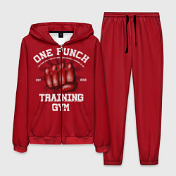 Костюм мужской One Punch Gym, цвет: 3D-красный