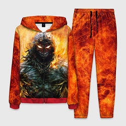 Костюм мужской Disturbed: Monster Flame, цвет: 3D-красный