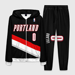 Костюм мужской Portland Trail Blazers 0, цвет: 3D-белый