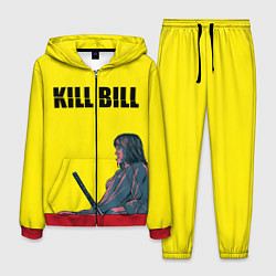 Костюм мужской Kill Bill, цвет: 3D-красный