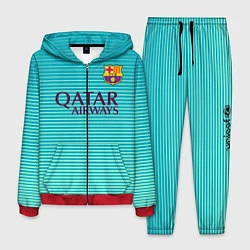 Костюм мужской Barcelona FC: Aqua, цвет: 3D-красный