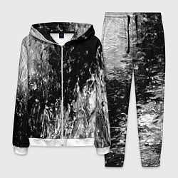 Костюм мужской GRAY&BLACK, цвет: 3D-белый
