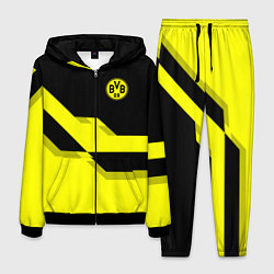 Костюм мужской BVB FC: Yellow style, цвет: 3D-черный