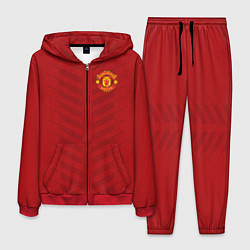 Костюм мужской Manchester United: Red Lines, цвет: 3D-красный