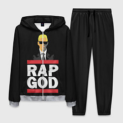 Костюм мужской Rap God Eminem, цвет: 3D-меланж