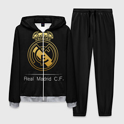 Костюм мужской FC Real Madrid: Gold Edition, цвет: 3D-меланж