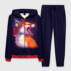 Костюм мужской Disco Fox, цвет: 3D-красный