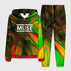 Костюм мужской Muse: Colour Abstract, цвет: 3D-красный