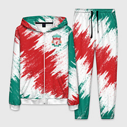 Костюм мужской FC Liverpool, цвет: 3D-белый