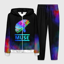 Костюм мужской Muse: Neon Flower, цвет: 3D-белый