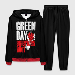 Костюм мужской Green Day: American Idiot, цвет: 3D-красный