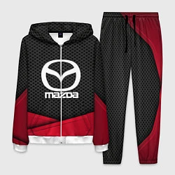Костюм мужской Mazda: Grey Carbon, цвет: 3D-белый