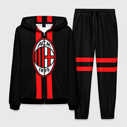 Костюм мужской AC Milan 1899, цвет: 3D-черный
