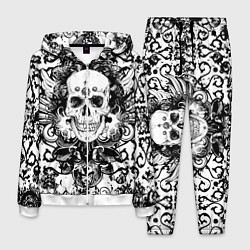 Костюм мужской Grunge Skull, цвет: 3D-белый