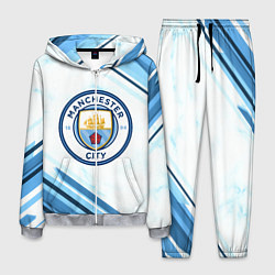 Костюм мужской Manchester city, цвет: 3D-меланж