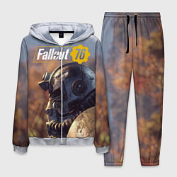 Костюм мужской Fallout 76, цвет: 3D-меланж