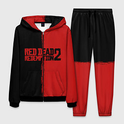 Костюм мужской RDD 2: Black & Red, цвет: 3D-черный