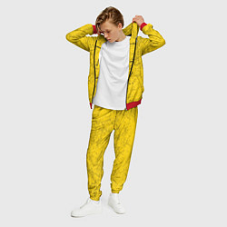 Костюм мужской 21 Pilots: Yellow Grunge, цвет: 3D-красный — фото 2