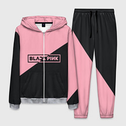 Костюм мужской Black Pink цвета 3D-меланж — фото 1