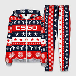 Костюм мужской CS:GO New Year, цвет: 3D-меланж