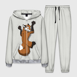 Костюм мужской Лис вцепился, цвет: 3D-меланж